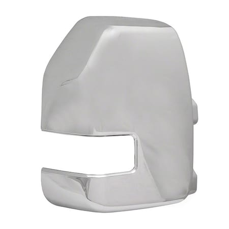 Coast2Coast Full Towing Mirror Cover, With Turn Signal Light Cutout, Chrome Plated, ABS Plastic, Set Of 2 CCIMC67525